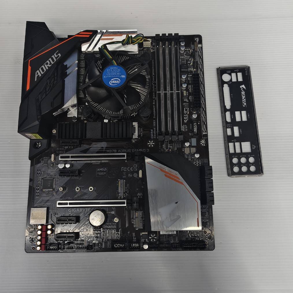 CPU + M/B Core i7-8700 3.20GHz + Gigabyte H370 AURUS GAMING 3 (1151 V2) ประกัน 2 เดือน