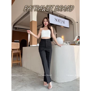 พร้อมส่ง P43 กางเกงขาม้า กางเกงขาม้าน้อย หรือขาม้าเล็ก S-XL งานตะขอดีเทลซิปหน้า แต่งกระเป๋า 2 ข้าง