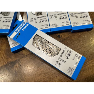(ของแท้บริษัท) โซ่จักรยาน SHIMANO DURA-ACE / XTR 11speed CN-HG901-11 116 links พร้อมข้อต่อปลดเร็ว