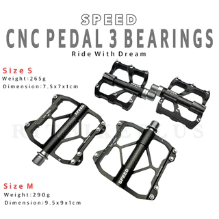บันไดจักรยาน SPEED รุ่น 3 แบริ่ง งาน CNC Alu&Carbon ลูกปืนแบริ่ง แข็งแรง น้ำหนักเบา