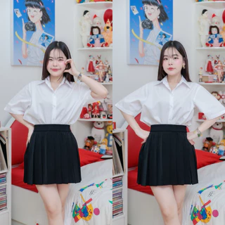 💎กระโปรงพลีทนักศึกษา เอวยางยืด จีบเล็ก จีบกลาง จีบทวิส ความยาว 14 - 36 นิ้ว
