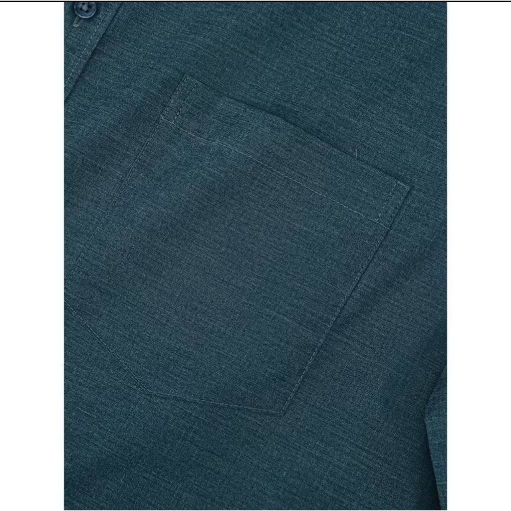 G2000 เสื้อเชิ้ตแขนยาวแบบทางการสำหรับผู้ชาย ทรง Smart Fit รุ่น 2112101267 สีน้ำเงินอมเขียว - รูปที่ 3