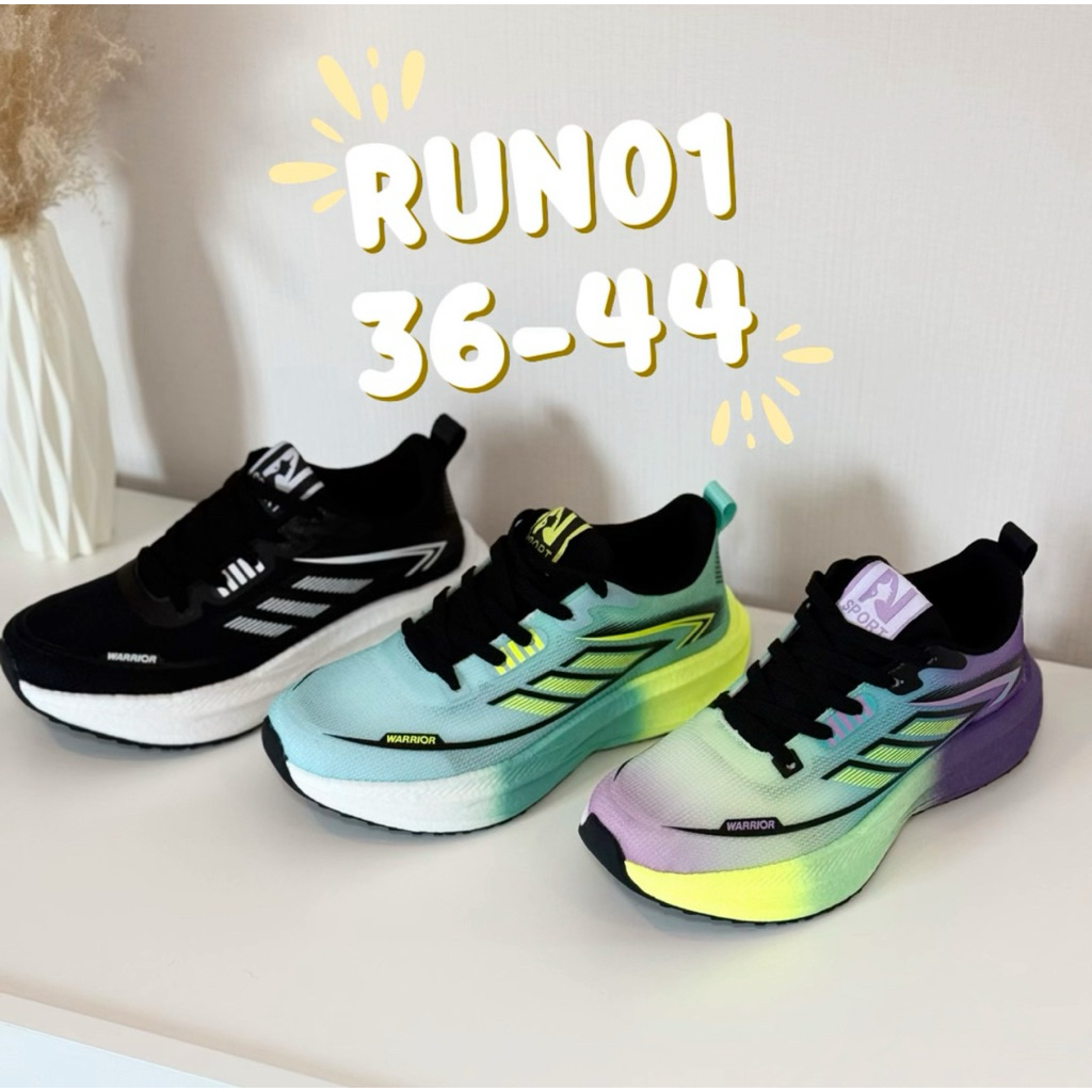 Run01 รองเท้ากีฬา รองเท้าวิ่ง รองเท้าแฟชั่น 36-44