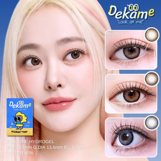 I-SHA DEKAME LOOK AT ME คอนแทคเลนส์เกาหลี คอนแทคเลนส์รายปี Silicone Hydrogel