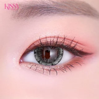 🔥คอนแทคเลนส์ Silicone Hydrogel✨Gina / Icy-x (Kissylens) ✨ขนาดบิ๊กอายโตมาก✨Brown / Gray / Black