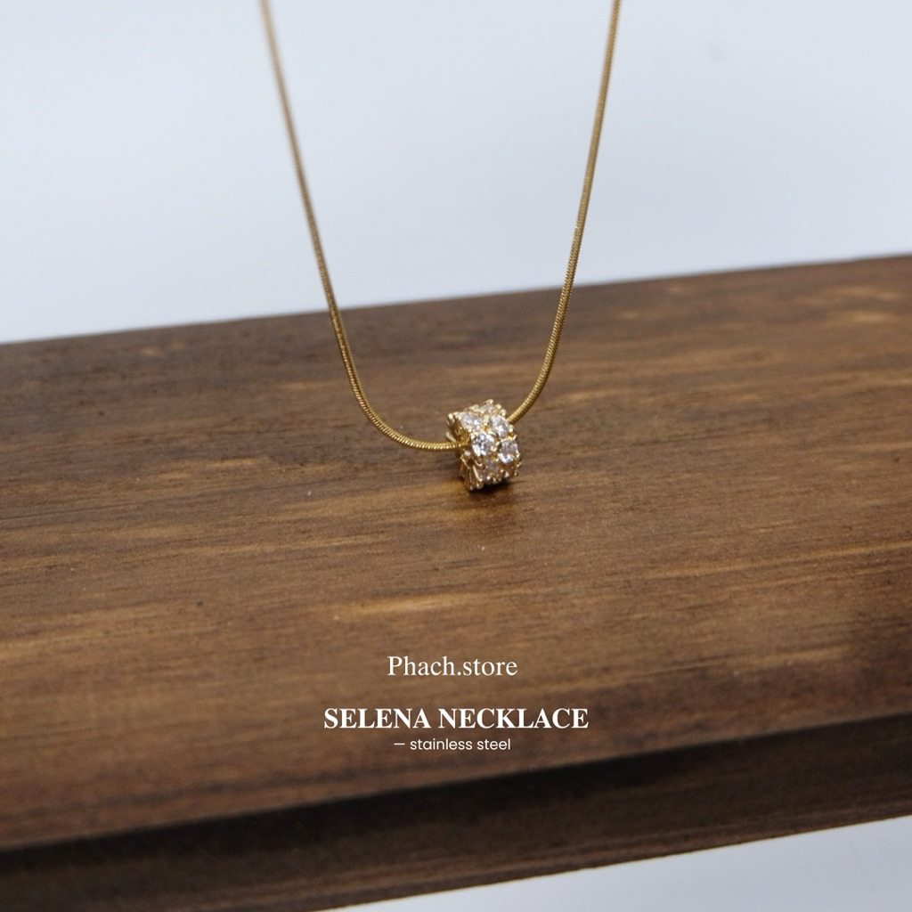 SELENA NECKLACE — stainless steel