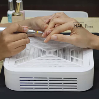 [พร้อมส่ง] เครื่องดูดฝุ่น 120W แบรนด์ SNRQI ใช้ดูดเศษฝุ่นขณะทำเล็บ