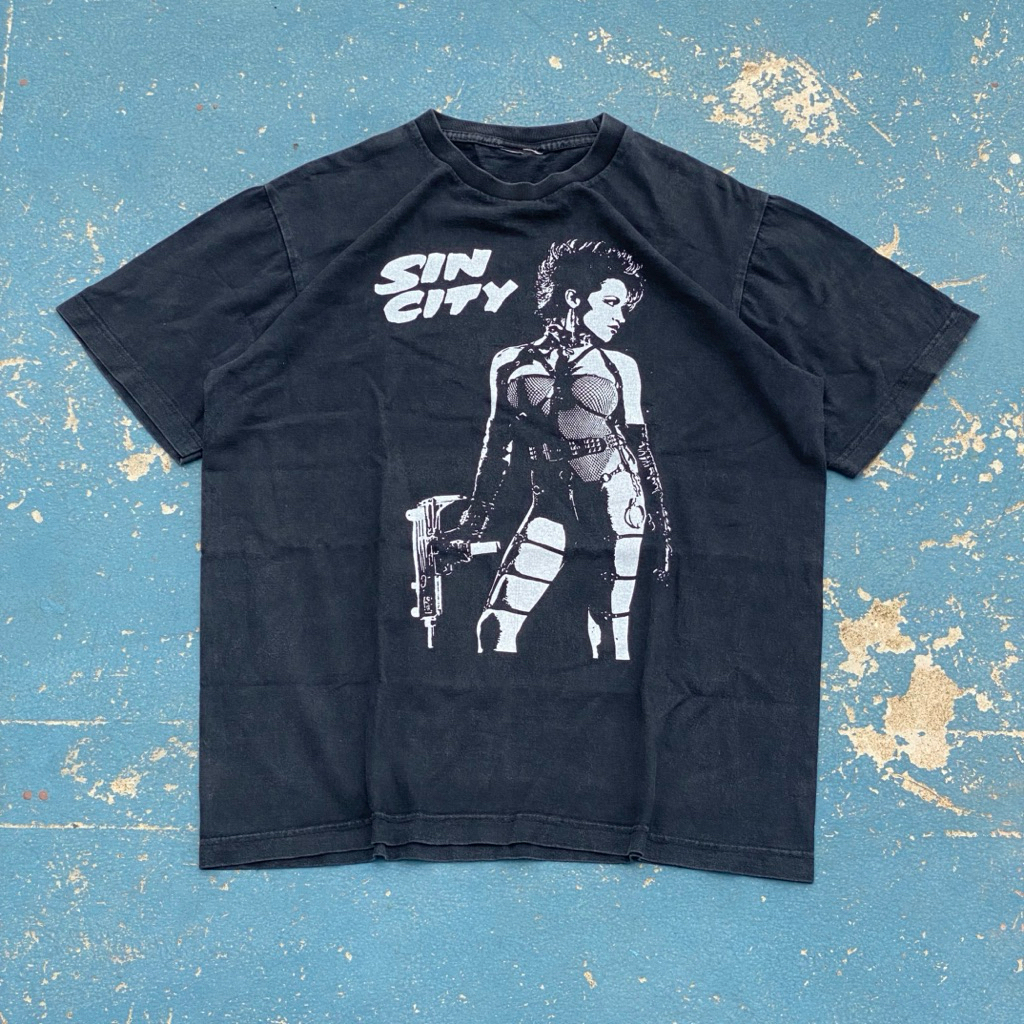 เสื้อยืดภาพยนตร์มือสอง ( Sin city )