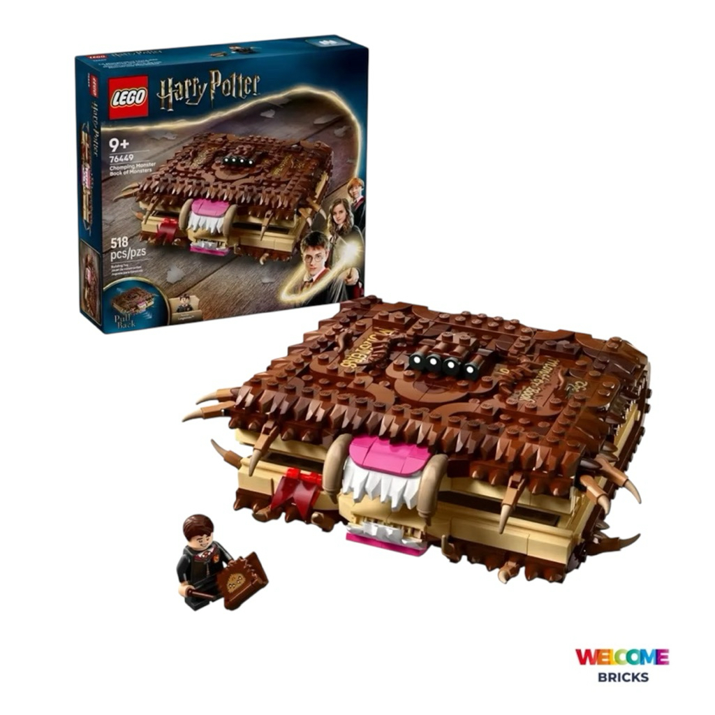 Lego Harry Potter 76449 Chomping Monster Book of Monsters 🥰🥰🥰 สินค้าใหม่ พร้อมส่ง ของแท้ 100% ค่ะ