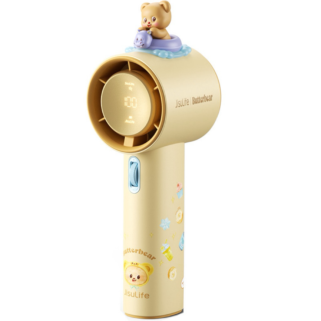 (SOLD) พัดลมหมีเนย【JisuLife x Butterbear】Handheld Fan Pro1 พัดลมน้องเนย ของแท้