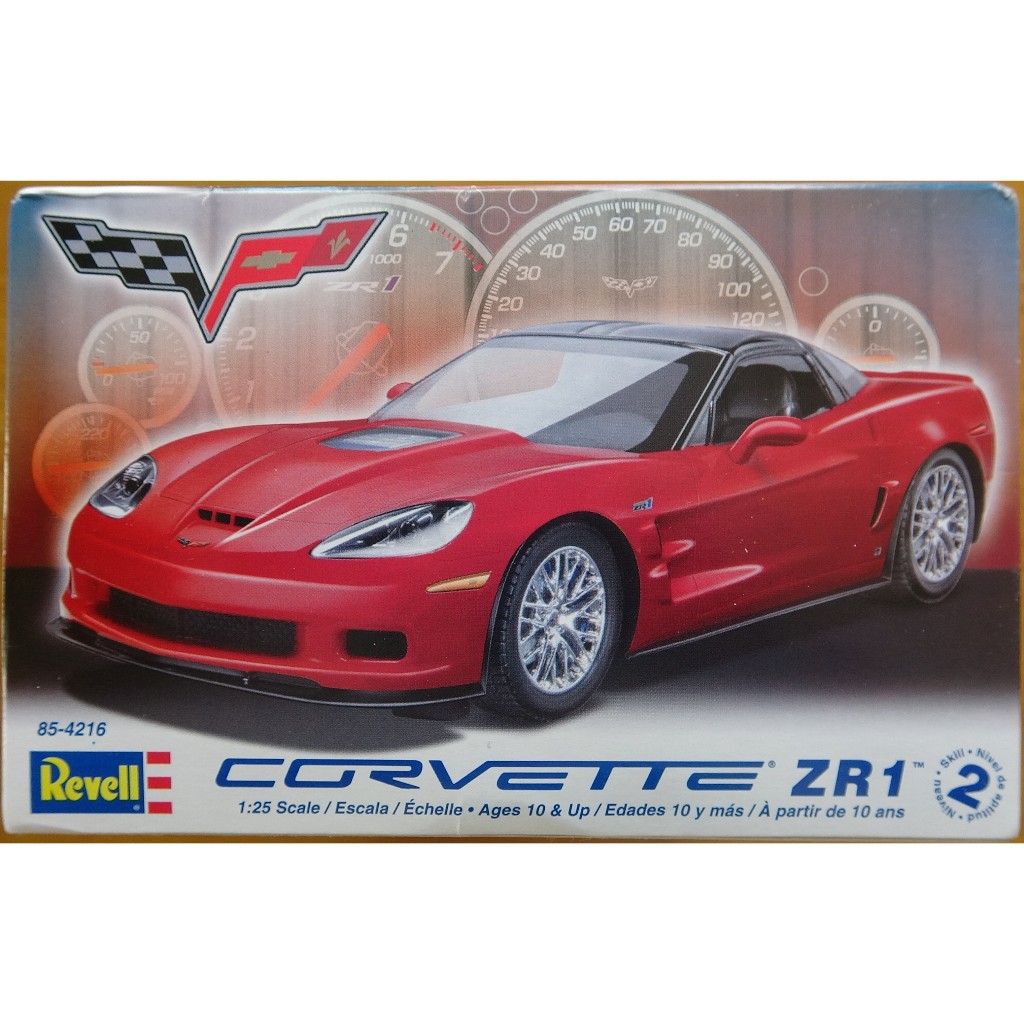 CORVETTE ZR1 Plastic Model Kit 1/25 Scale Revell