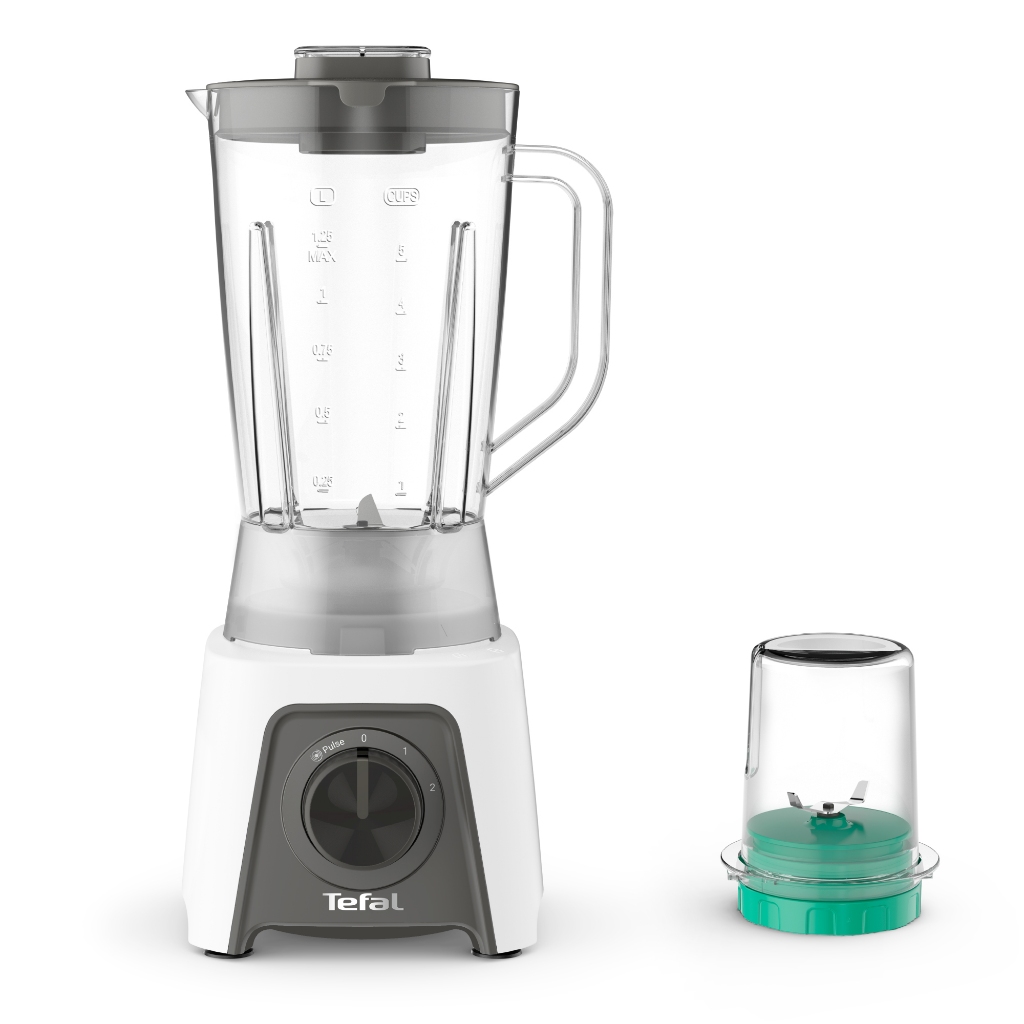 TEFAL BLENDEO+ BL2C1166 เครื่องปั่น 450W โถ 1.25L ใบมีด 4 แฉก ปั่นน้ำแข็งได้ รับประกัน 2 ปี