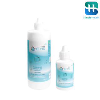 Simple health น้ำยาล้างคอนแทคเลนส์ 30ml 60ml 120ml 500ml แพ็…