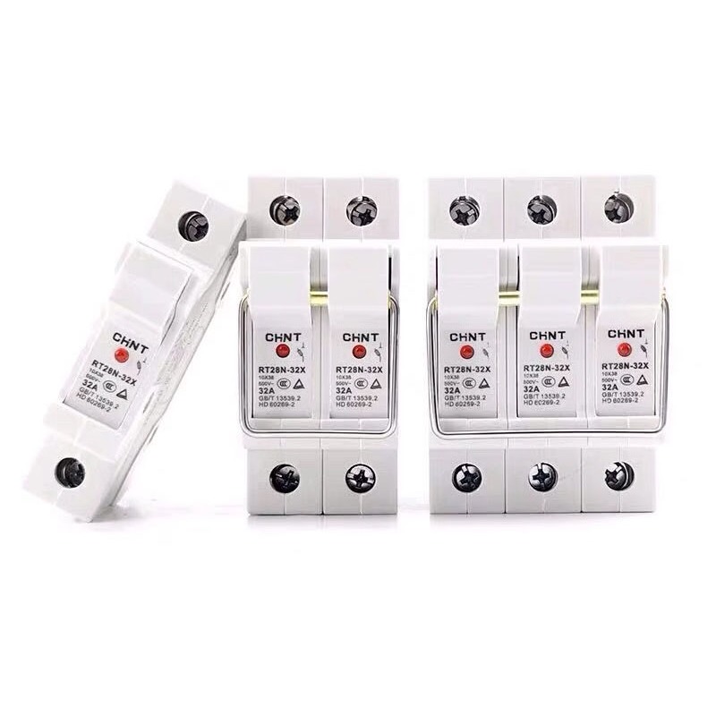 RT28N-32 ฐานฟิวส์ 1P , 2P , 3P 10*38mm. ″CHINT″