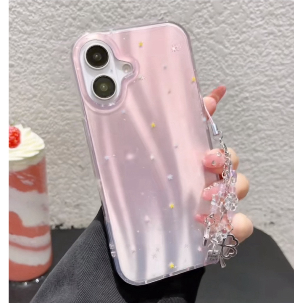 case iphone pink gritter