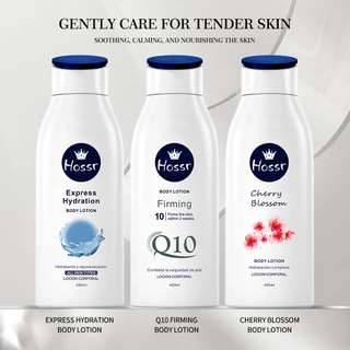 โฮสสร์โลชั่นน้ำหอมHOSSR โลชั่นผิวขาว ครีมทาผิวขาว 400ml ครีมบำรุงผิว ไวท์เทนนิ่งอย่างเร็ว Body Lotion 400mlp02