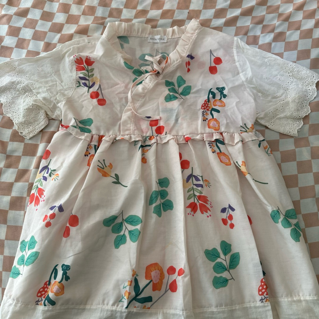 มินิเดรส oversize ป้าย sista.style