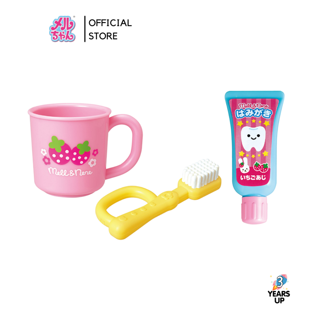 แปรงสีฟันเมลจัง MELL CHAN® ลิขสิทธิ์แท้ Doll Toothbrush Set ของเล่นตุ๊กตา ของเล่นเด็กผู้หญิง