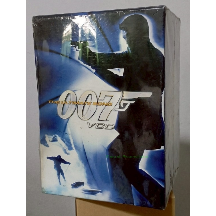 Box ใส่ VCD James Bond 007 ( *** กล่องเปล่า ไม่มีแผ่นหนัง ***)