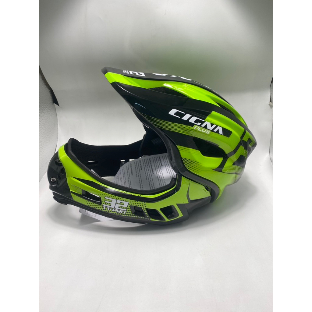 หมวกกันน็อคเด็กเต็มใบ CIGNA รุ่น TT-32 ถอดคางออกได้