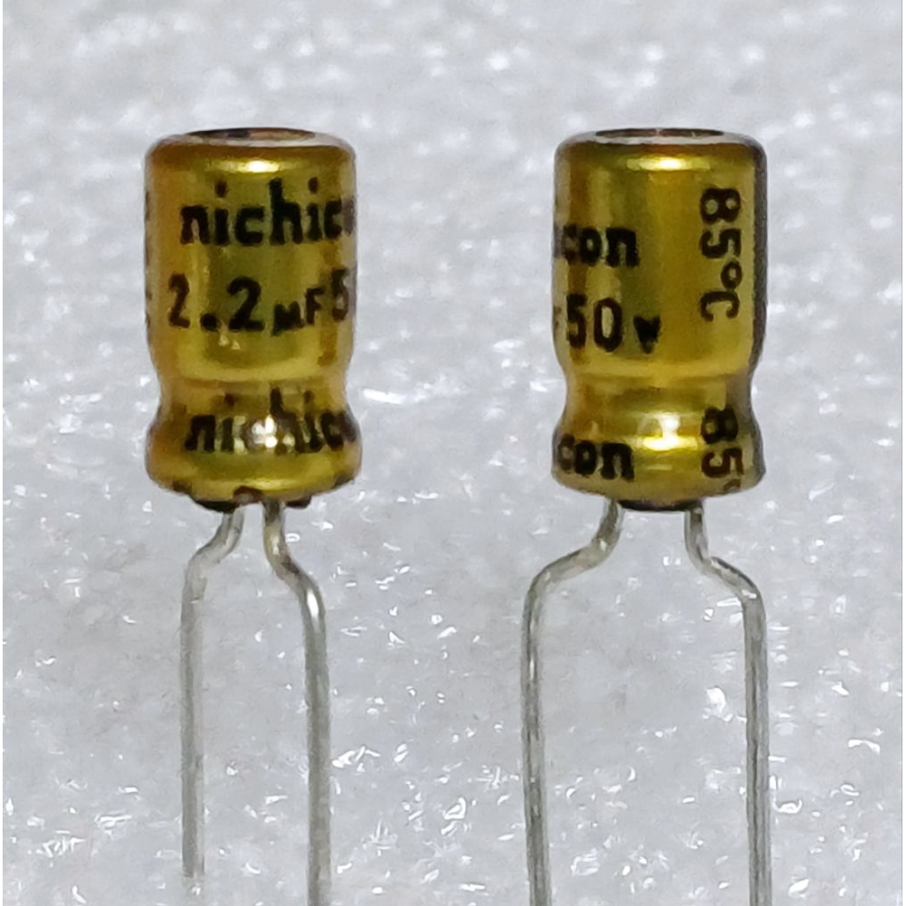 Nichicon FW 47uf 50v capacitor ตัวเก็บประจุ คาปาซิเตอร์