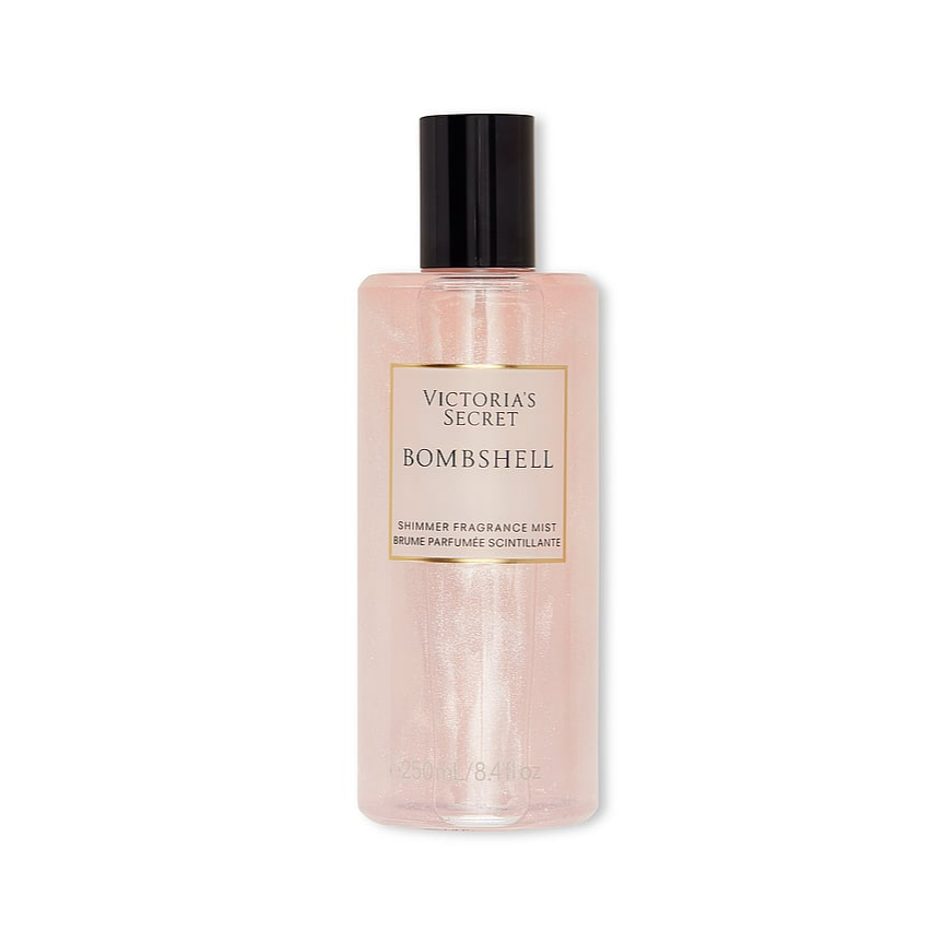 (SHIMMER)  สเปรย์น้ำหอม Victoria's Secret Bombshell Fine Fragrance SHIMMER Mist 250 ml ป้ายไทย