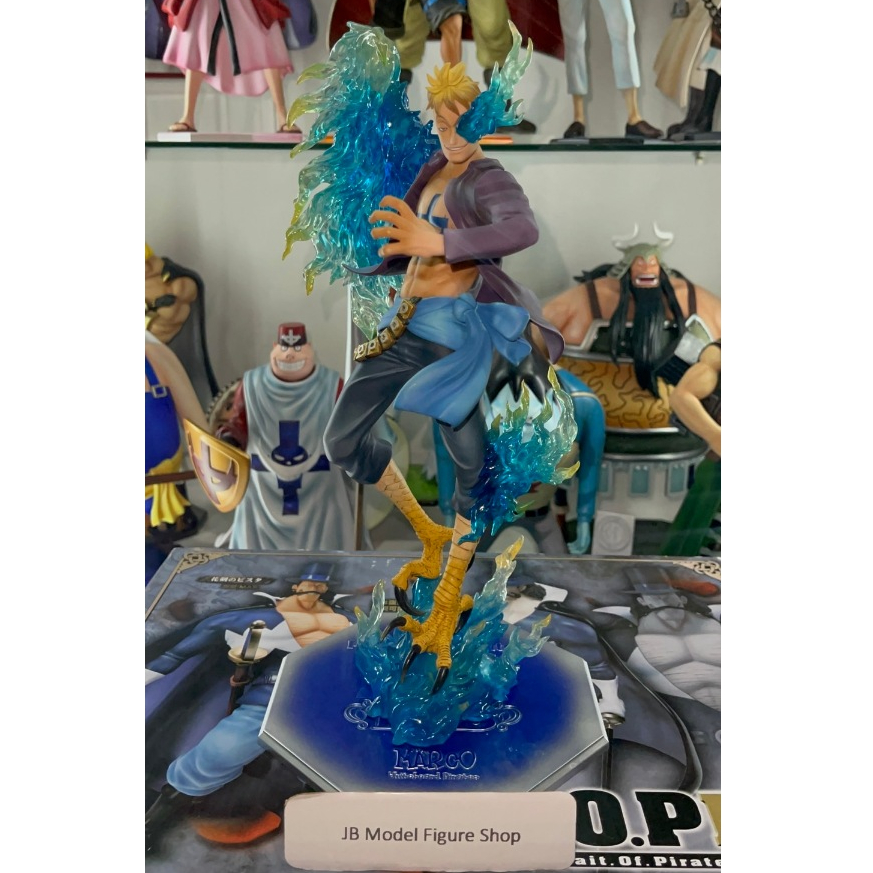 (POP)Lot.JP Marco The Phoenix POP MAS ไม่มีกล่อง ของครบ OnePiece-Megahouse ฟิกเกอร์วันพีช