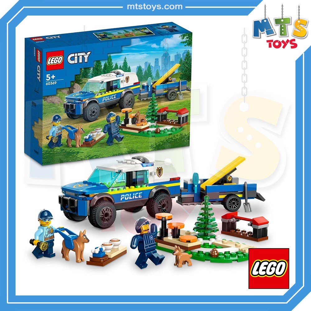 **MTS Toys**Lego 60369 City : Mobile Police Dog Training เลโก้แท้