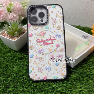 Mobest case ใสพิมพ์ลาย รองรับชาร์จแม่เหล็ก สำหรับ 17 pro max/17 pro/17/16 pro max /15 /15 pro max /14promax/13 pro max