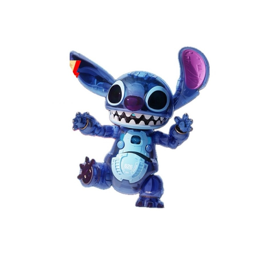 TOPTOY Stitch 626 ตัวต่อบล็อคตัวต่อขนาดใหญ่พร้อมตัวต่อแบบทดลอง ของขวัญวันเด็ก