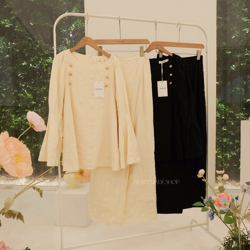 (A29) Heartmade-Alivia mini kurung set(สินค้าพร้อมส่งsml)✨🪡