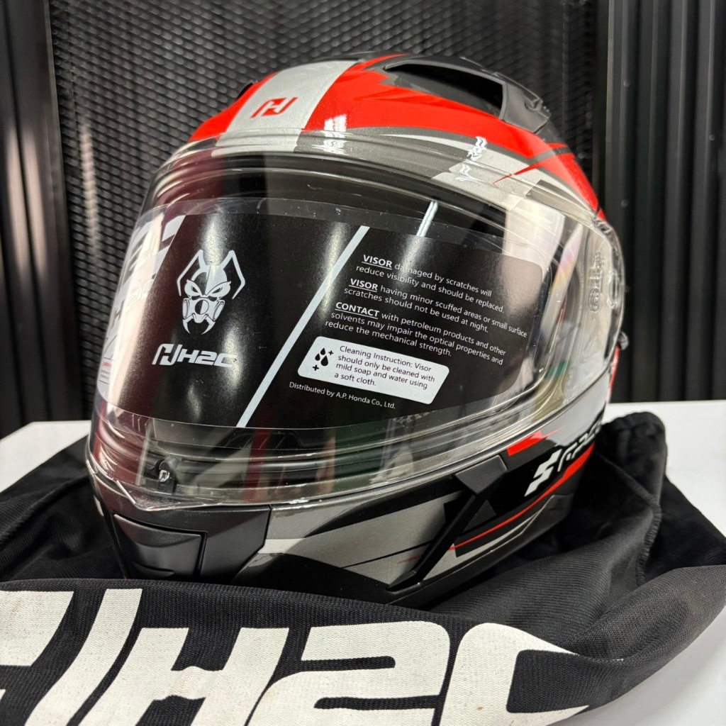 หมวกกันน็อค H2C รุ่น Racer Red สีแดง