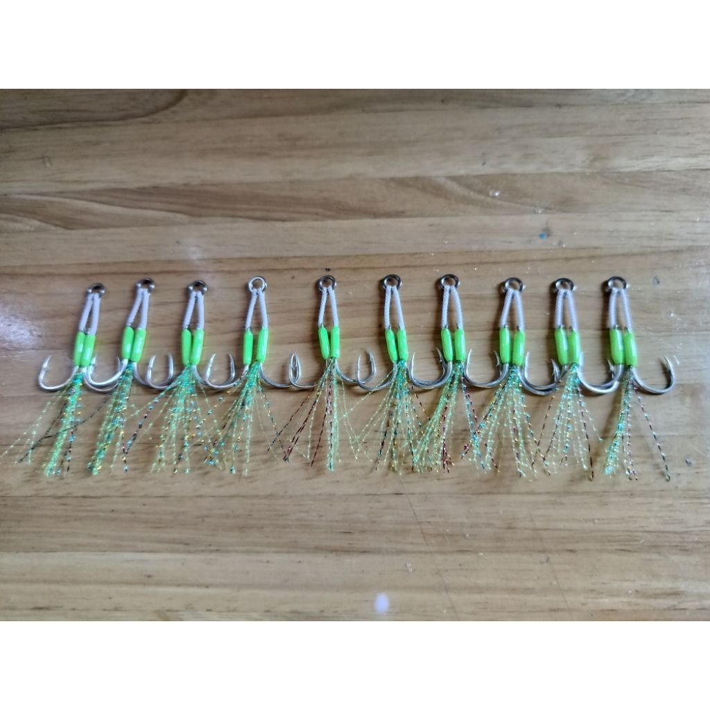 เบ็ดจิ้กผูกสำเร็จ..ไมโครจิ้ก.เบอร์.13./10ชุด