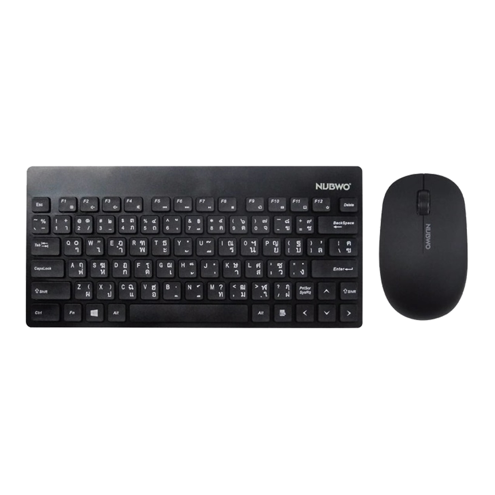 NUBWO Keyboard(คีย์บอร์ด) NKM-624 (INGRES) รับประกันสินค้าแท้ ประกันศูนย์ 100%