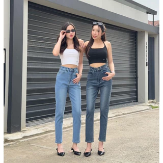ยีนส์SARAN SR6001 กางเกงยีนส์ทรงเดฟกึ่งบอย