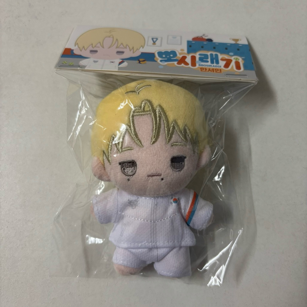 [พร้อมส่ง✅] ตุ๊กตา Team Lezhin Bbosiraegi Plush Doll - ซออิน Backlight (สินค้าดีล🇰🇷 *มีตำหนิ)