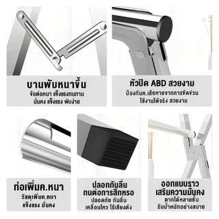 ราวตากผ้า สแตนเลส พับเก็บง่าย แข็งแรง รูปทรงตัว X ทนทาน ราวตากผ้าพับได้ ราวเเขวนผ้าเหล็ก เเขวนได้ 50ตัว+