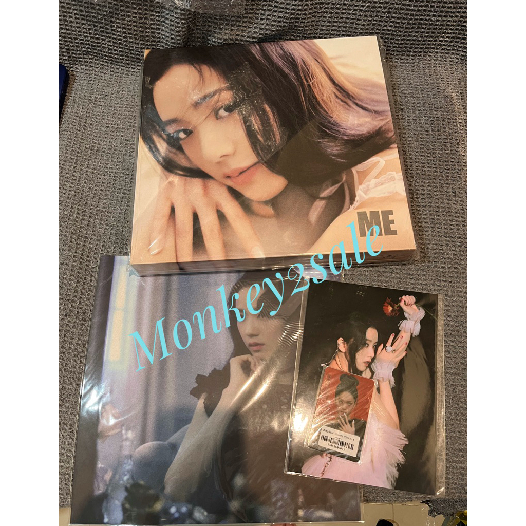 พร้อมส่ง JISOO 1st Single "ME" Vinyl LP Limited Edition YG Benifit