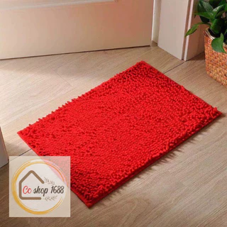 พรมเช็ดเท้านาโนตัวหนอน ดักฝุ่น/ทราย【 ขนาด 40 × 60 cm.】รุ่นบาง ซับน้ำดีเยี่ยม พรมแต่งห้อง พรมเช็ดห้องน้ำ พรมปูพื้น ฯลฯ