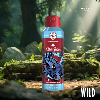 *ของแท้นำเข้าจากUSA* Old Spice All Body Spray รวม สเปรย์ 144g ระงับกลิ่นกายและเบาสบายนาน 24 ชม.คล้ายเนื้อฟ้า