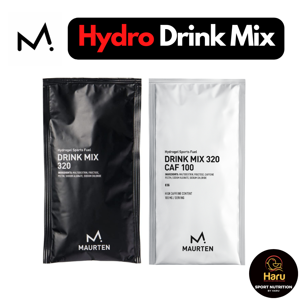Maurten Energy Drink Mix 320/160 / CAF100 : ผงผสมน้ำให้พลังงาน 320 / 160 และคาเฟอิน 100