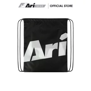 ARI ESSENTIAL GYMSACK - BLACK (AHW1510-01) กระเป๋ายิมแซค อาริ กราฟฟิค สีดำ
