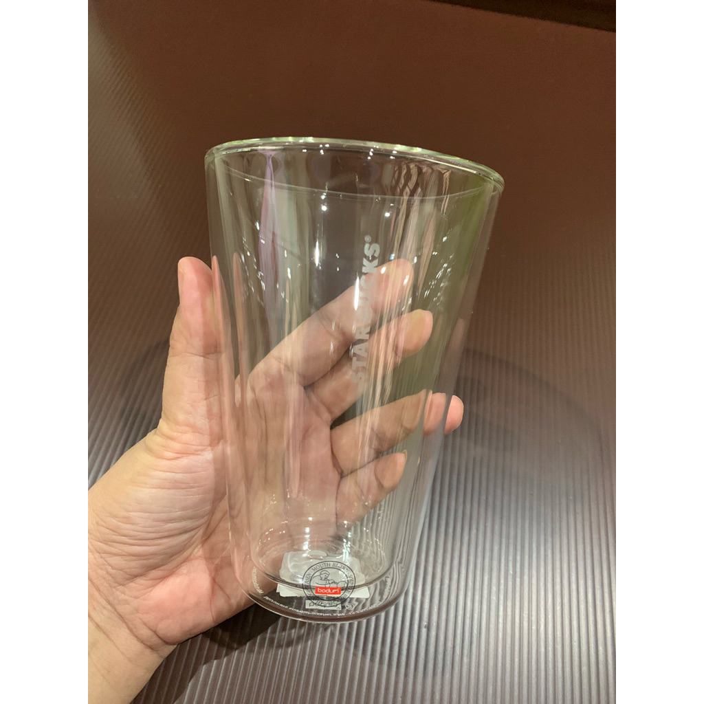 Bodum x Starbucks double-wall glass 12.5 oz.| แก้ว 2 ชั้น
