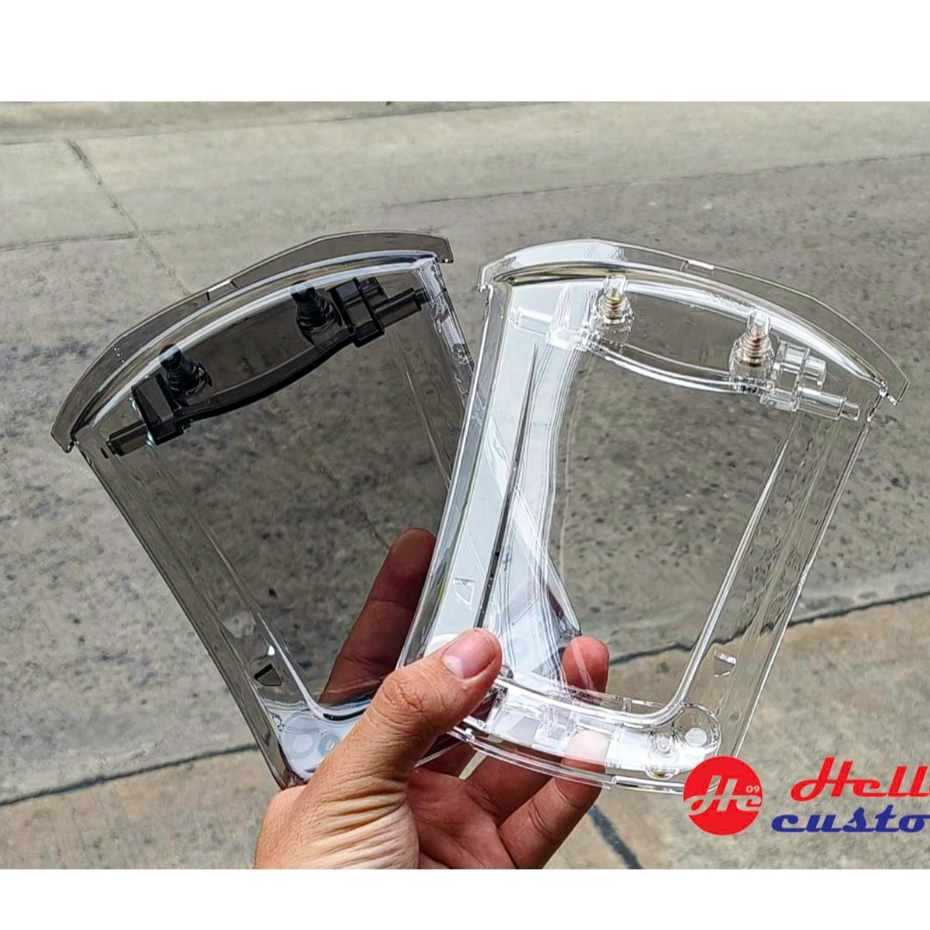ฝาปิดถังน้ำมัน สีใส สโมค สำหรับ New Nmax155  2025 Turbo