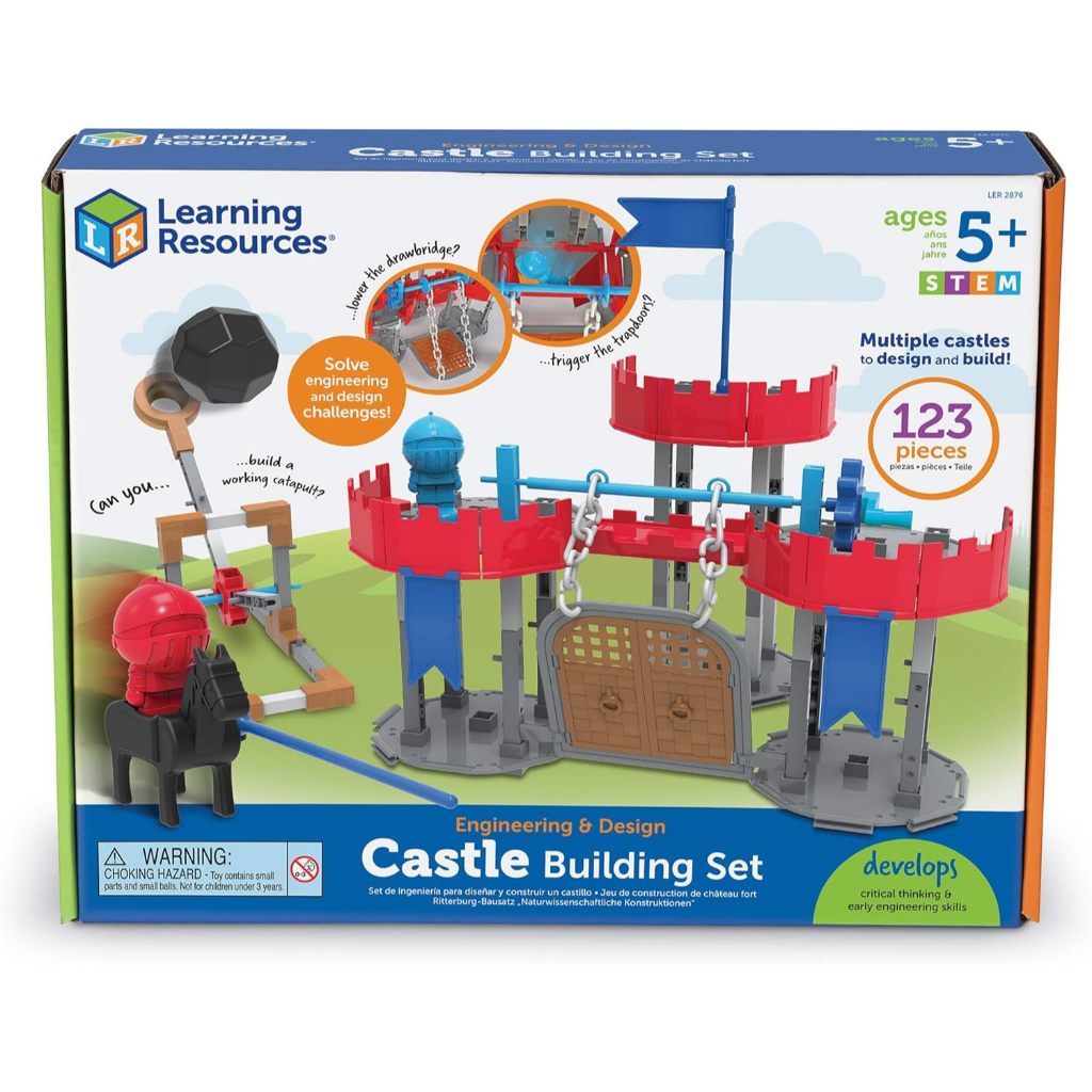 Engineering & Design – Castle Building Set [Learning Resources]
