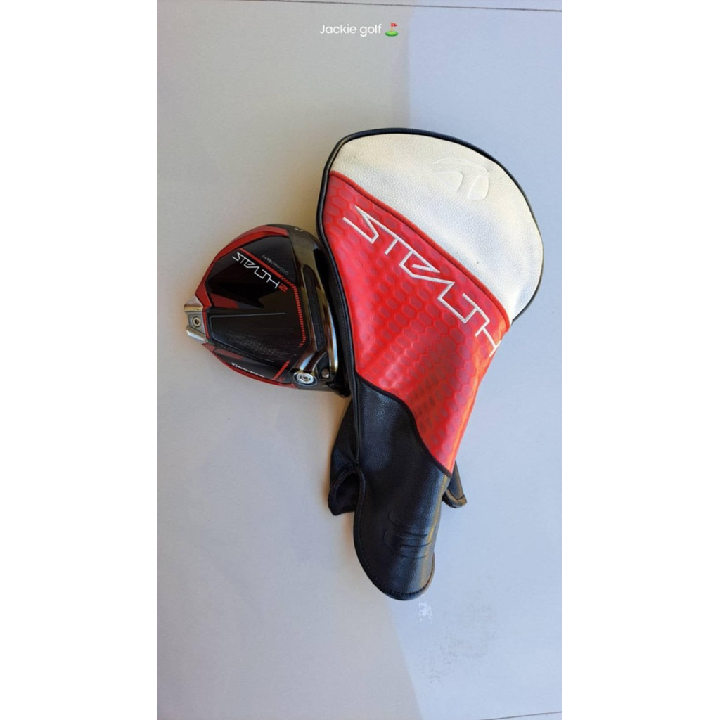 ไม้กอล์ฟ มือสองสภาพดี หัวไดรเวอร์ TAYLORMADE Stealth2 HD Loft 9' พร้อม Cover