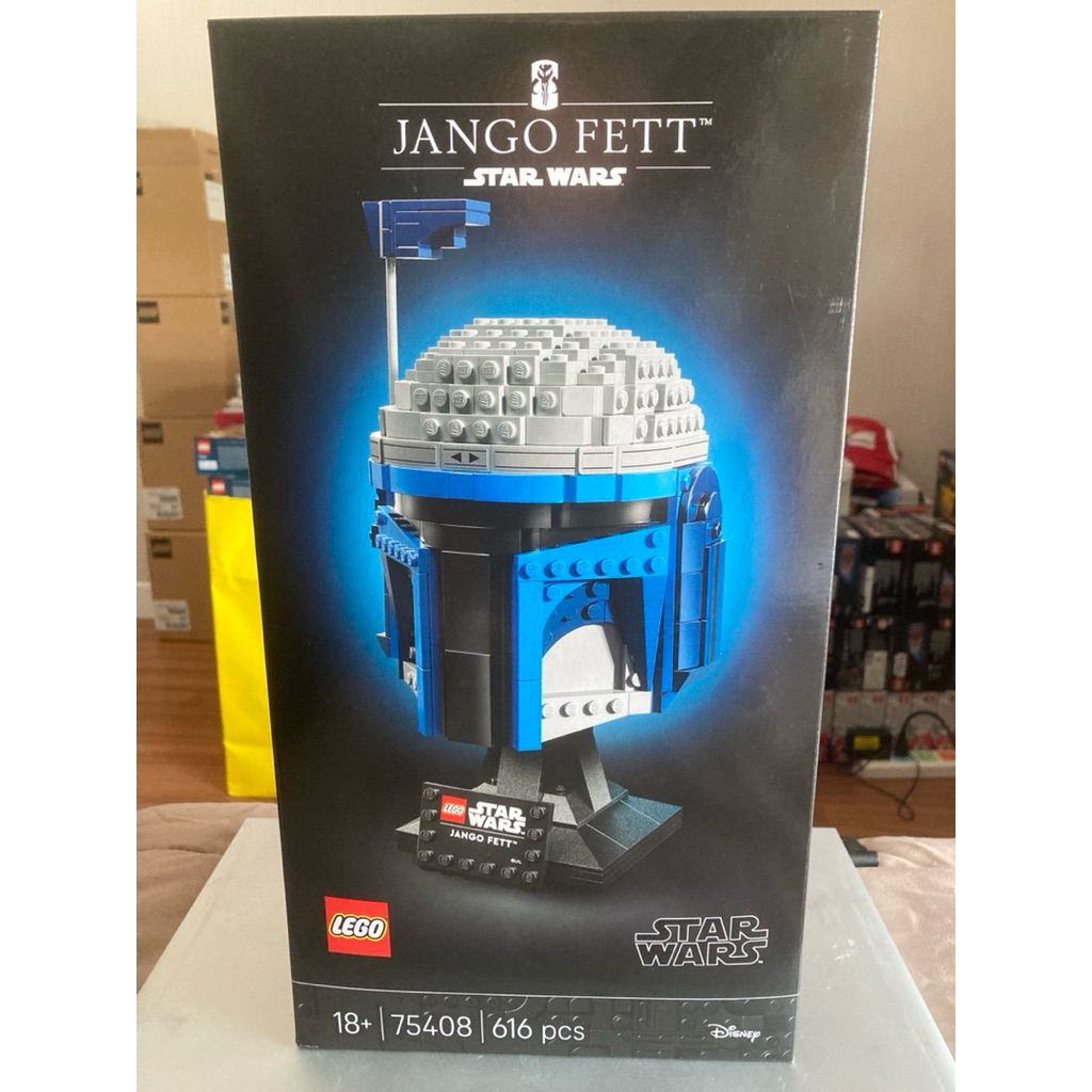 LEGO STAR WARS 75408 : Jango Fett™ Helmet ของแท้ 100% มือหนึ่งกล่องสวยพร้อมส่ง