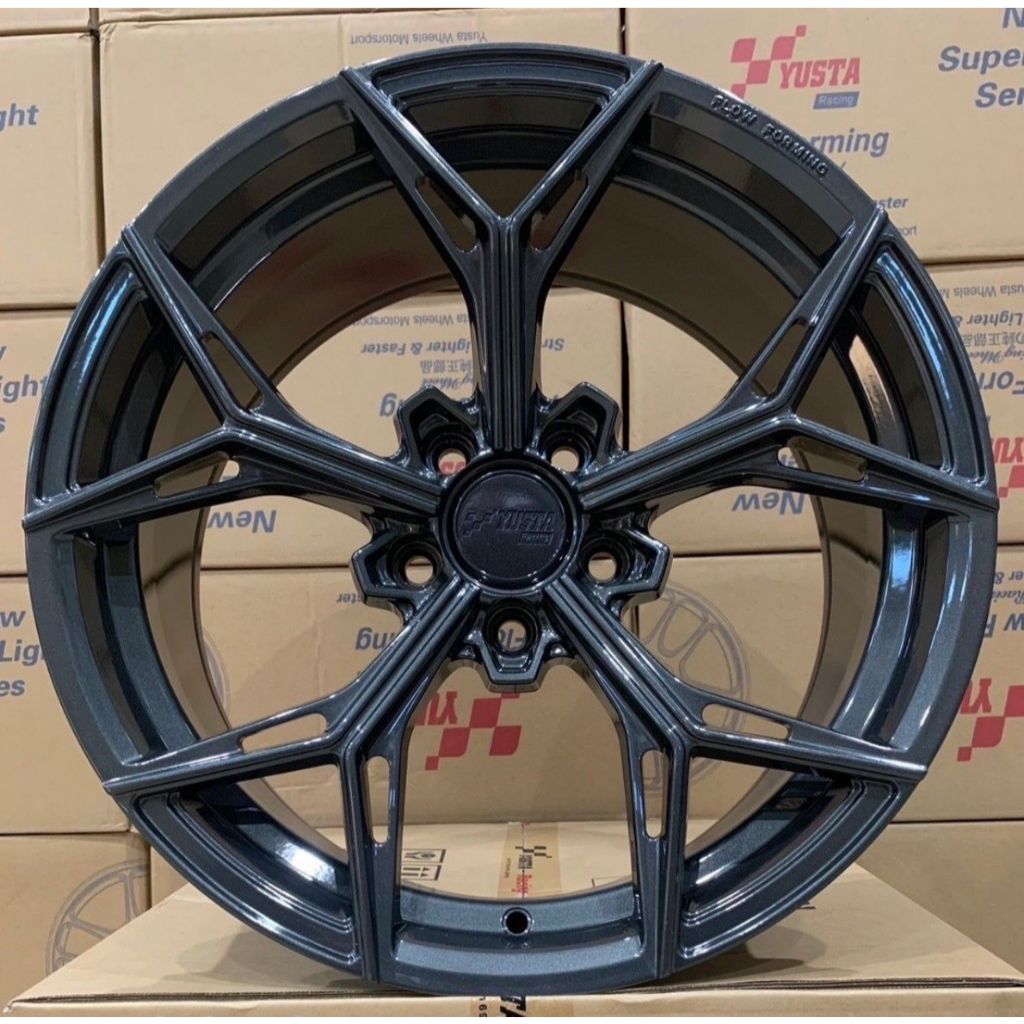 แม็กขอบ 18 Yusta MB 5/112-114 (4ล้อ) งานล้อเบา