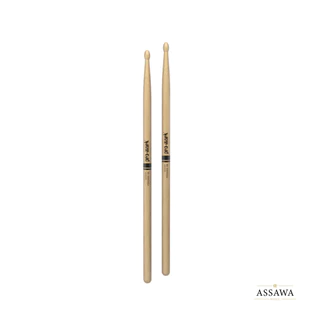 PROMARK 5B ไม้กลอง ของแท้ 100% ProMark Classic Forward Hickory ขนาด 5B หัวไม้ทรงรี หัวไม้ TX5BW
