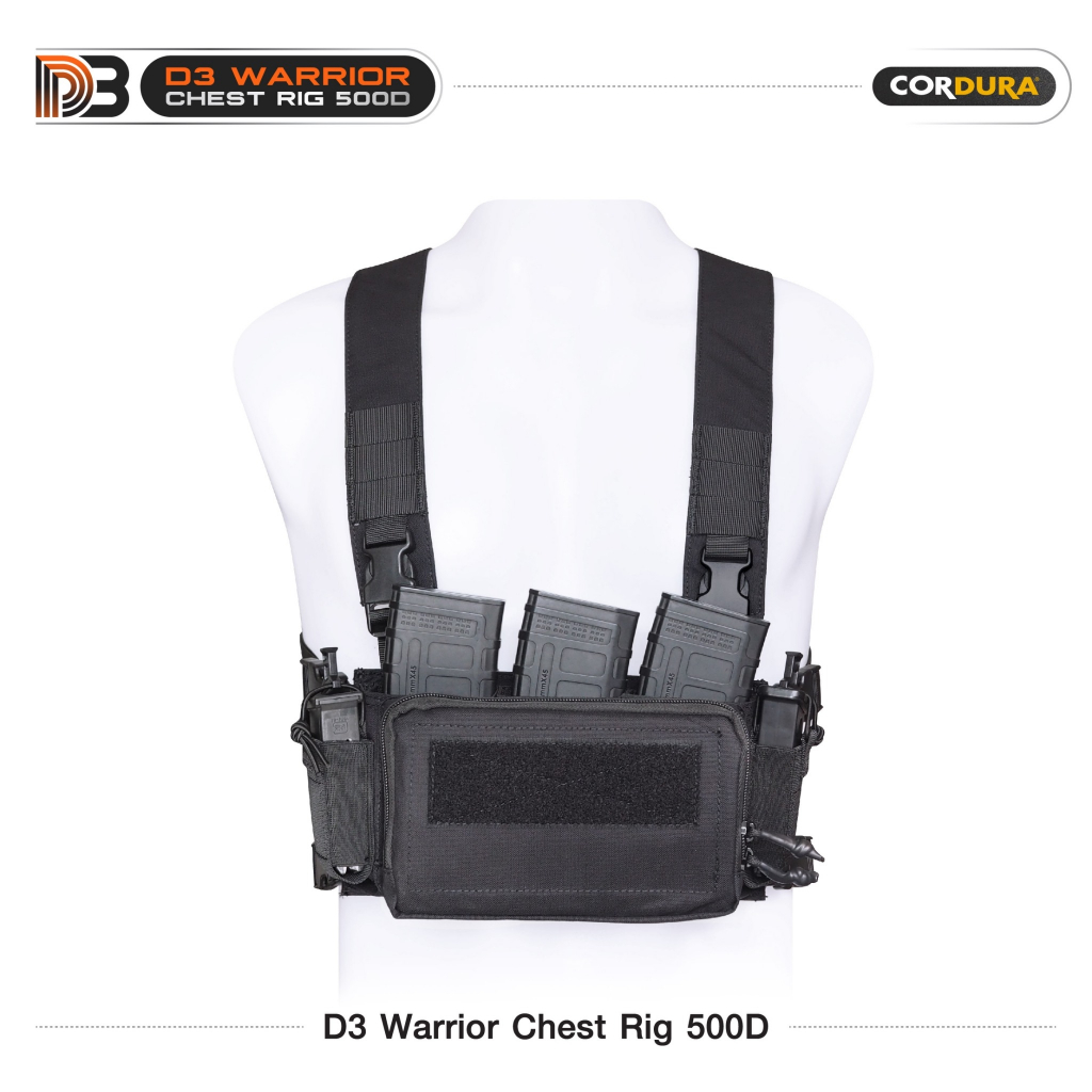 D3 Warrior Chest Rig 500D